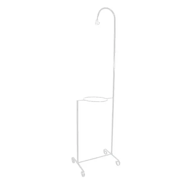 ΜΕΤΑΛΛΙΚΗ ΒΑΣΗ ΕΚΔΗΛΩΣΕΩΝ ΛΕΥΚΗ - 40x150cm